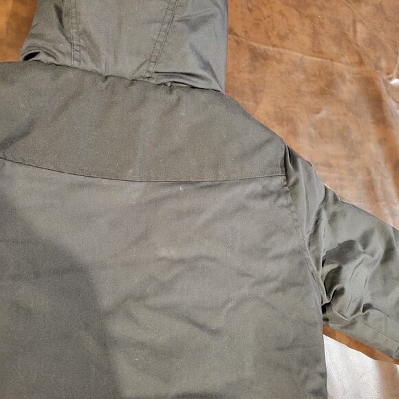 Element Eden Coats Puffer Inner Quilted Full Zip Hooded Jacket Black Womens S - Picture 4 of 8